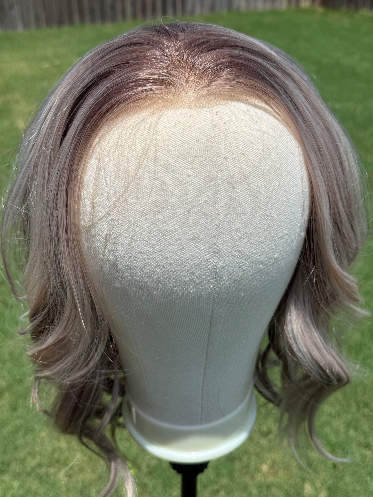 Brighton chiffon Blonde Color Blend | 13x4 Synthetic lace | Free Part | Standard | 18 inches
