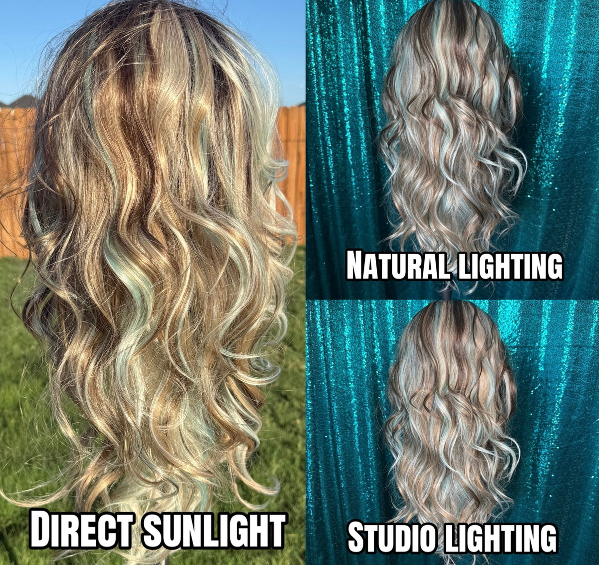 Cadence Turquoise Trail | 13×4 Free Part |Lace Front | 28 Inches | 130% Density |Synthetic Futura Fiber | Standard