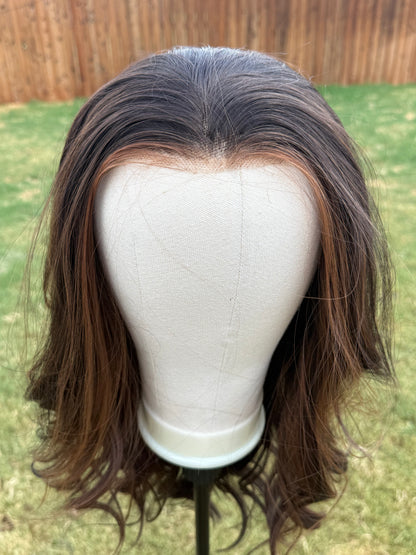 Jolene Rustic Mocha | 13x4 Free Part Lace Front | 25 inches | 125 % density | large