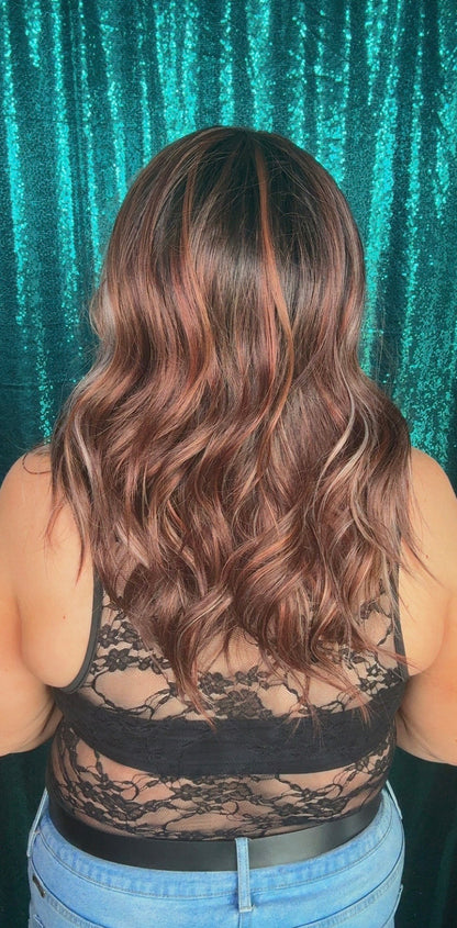 Elise Maple Velvet
13x4 lace Front | Free Part | 130%density |20 inches| Petite