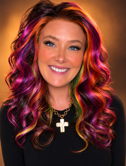 Hex in the City| designed by Kayla W| 22 inches | 13x4 Free Part | Lace Front | 130% density | Petite