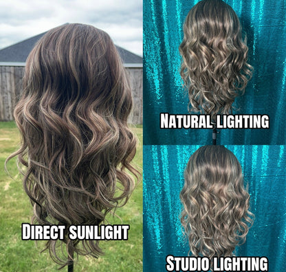 Lorelai Soft Mocha| 
13x4 lace front | Free Part |140% density | 24 inches | Standard