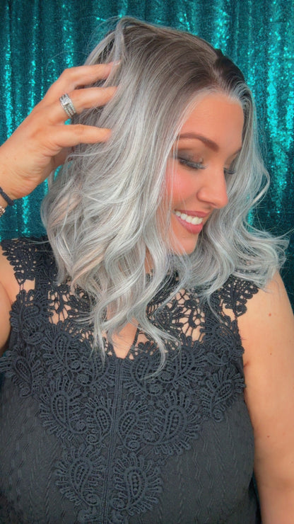 Sloane Frosted Silk | Standard | 13x4 Free Part Lace Front | 17 in.