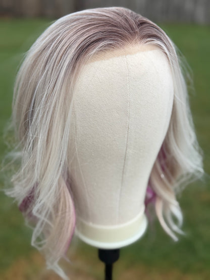 Electric Amethyst | 13x4 | Free Part Lace Front | Synthetic | 20 in| Standard