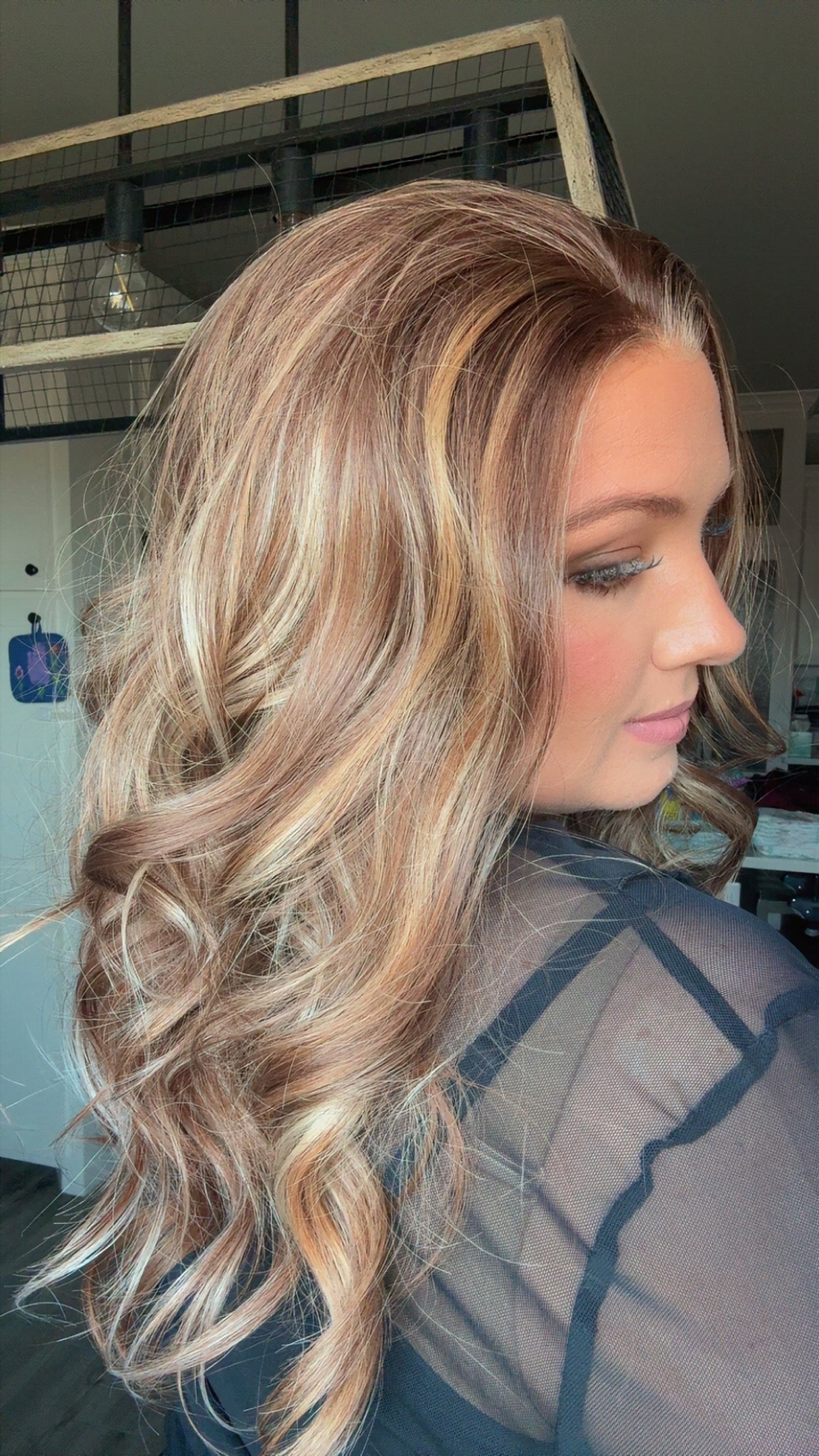 Dallas Caramel Swirl  Petite Lace Front Wig