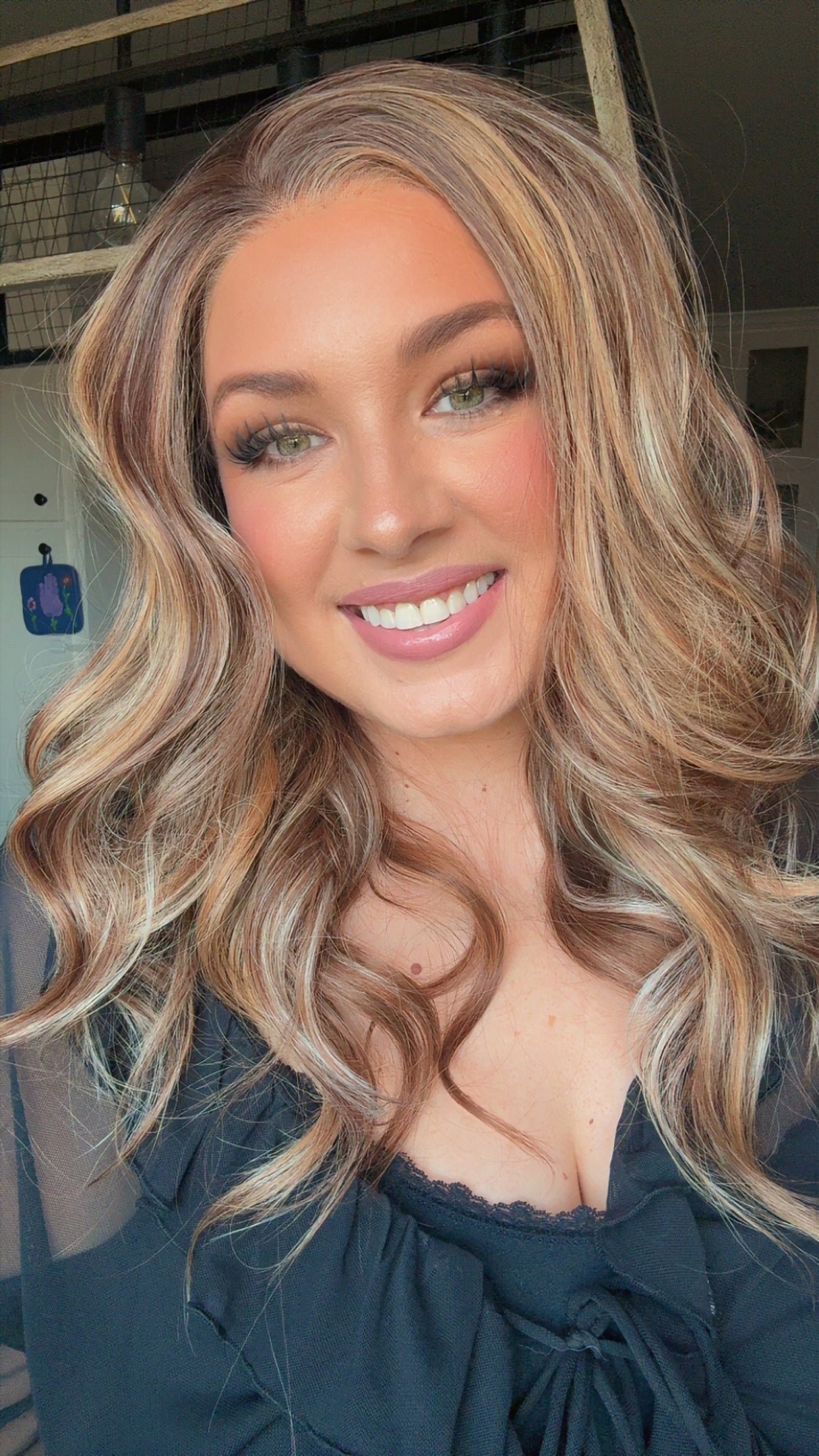 Dallas Caramel Swirl  Petite Lace Front Wig