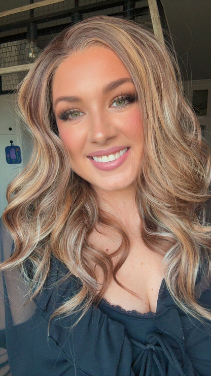 Dallas Caramel Swirl  Petite Lace Front Wig