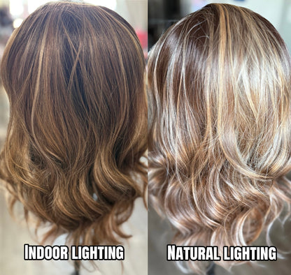 Dallas Caramel Swirl  Petite Lace Front Wig