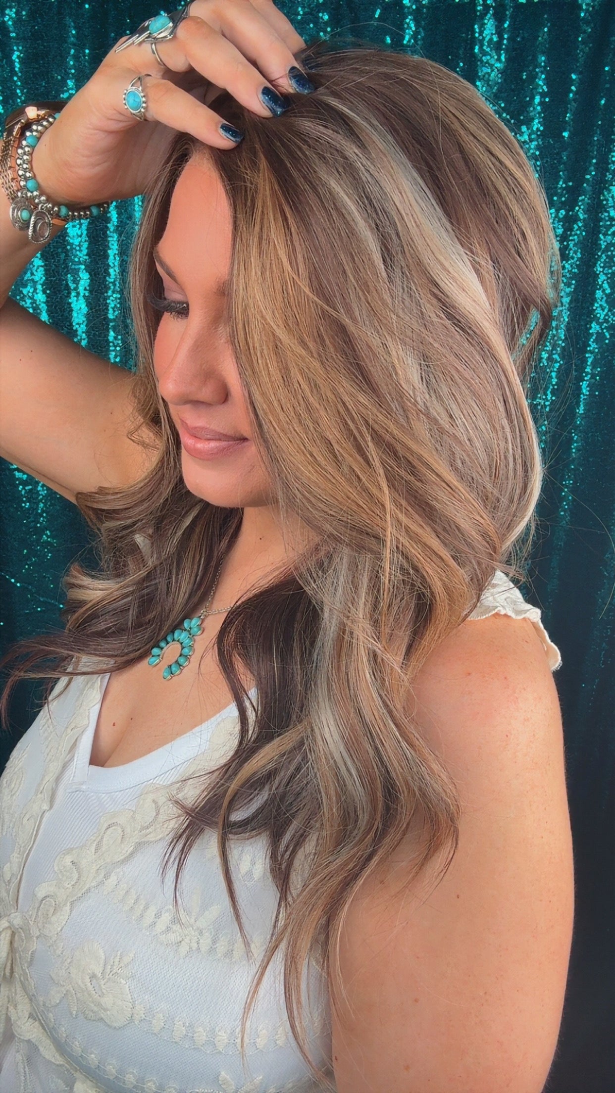 Wren Butterscotch Velvet | 13x4 Lace Front Wig | Free Part | 23 inches | Standard