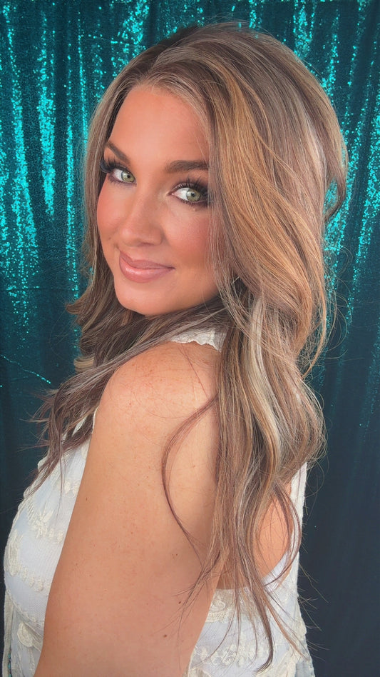 Wren Butterscotch Velvet | 13x4 Lace Front Wig | Free Part | 23 inches | Standard