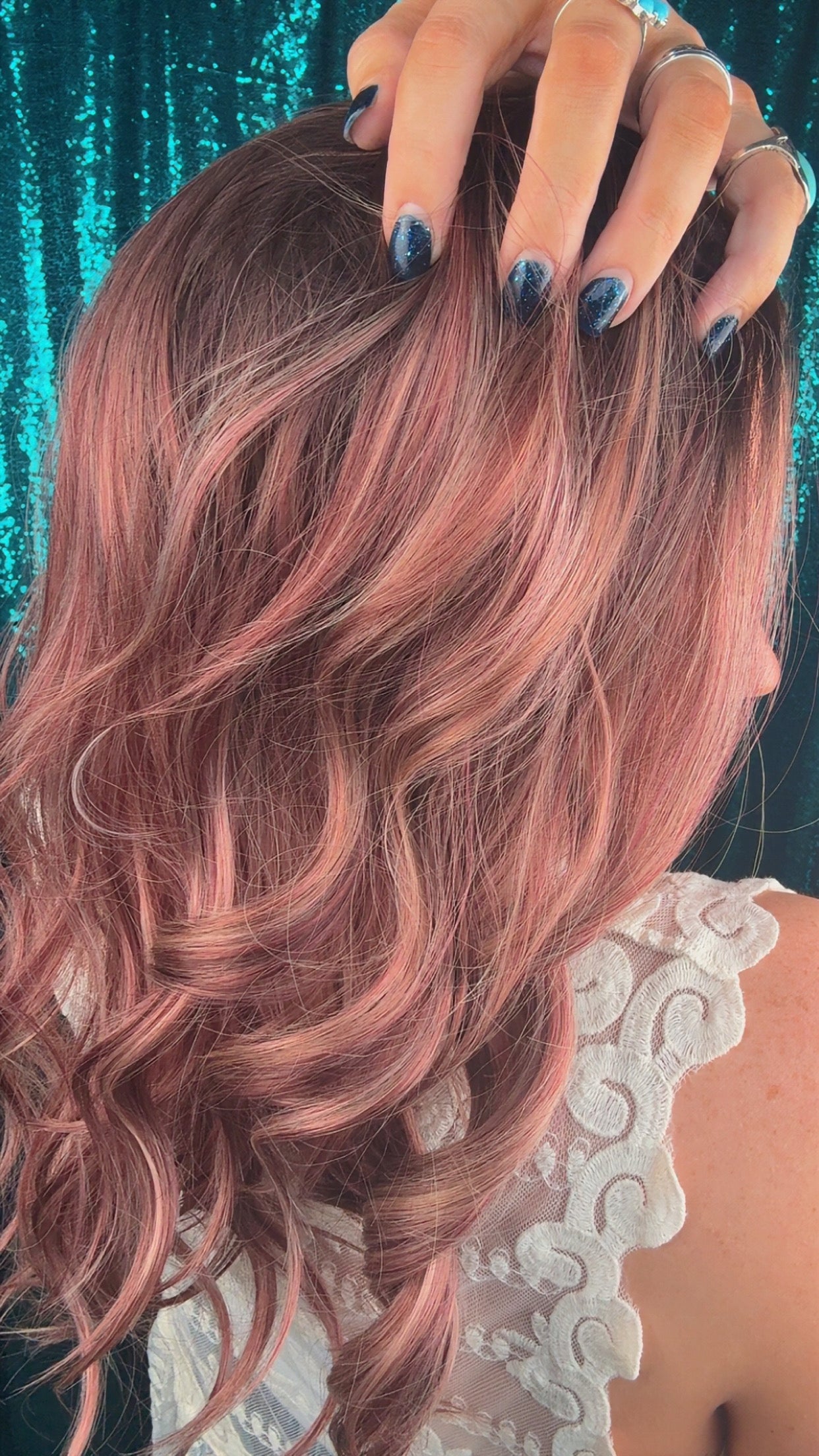 Valerie Vintage Blush | 13x4 Lace Front | Free Part | 22 inches | 130 Density | Standard