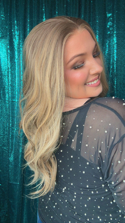 Landry Dry Creek Blonde (Standard) 13x4 lace Synthetic wig
