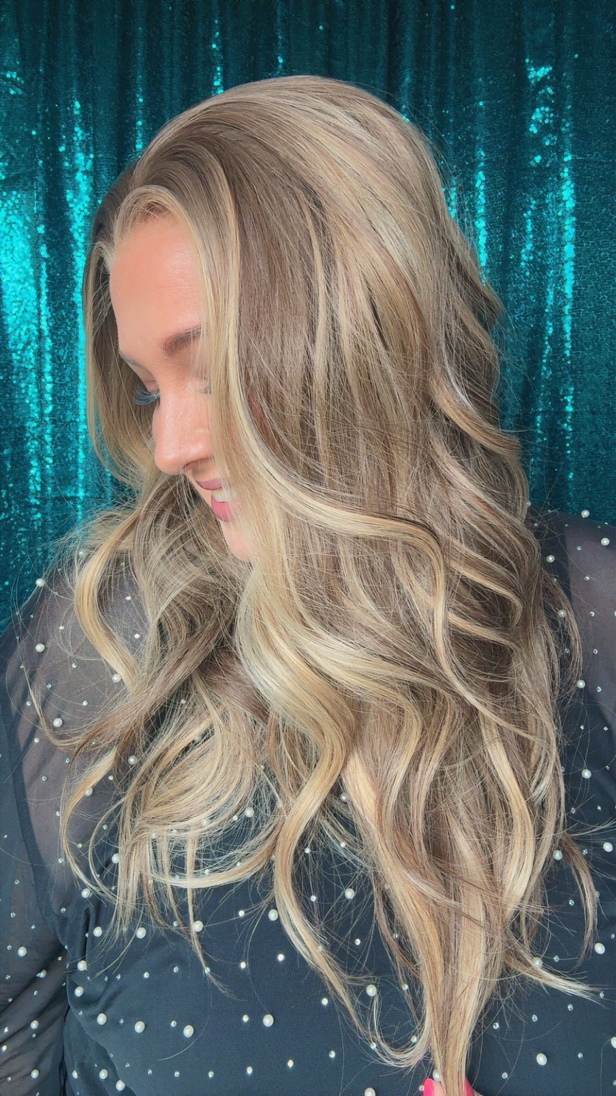 Landry Dry Creek Blonde (Standard) 13x4 lace Synthetic wig