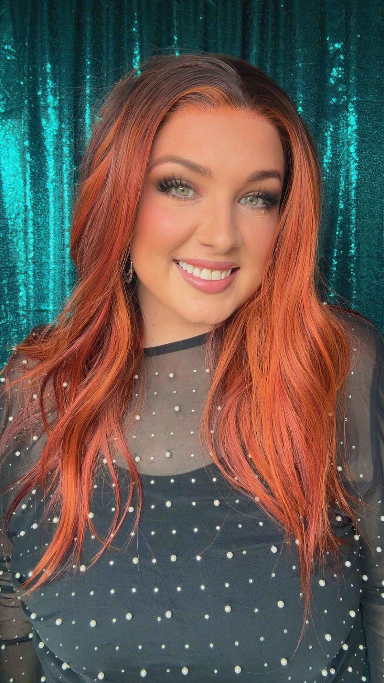 Sedona Sangria Spice (Standard) 13x4 lace Synthetic Wig