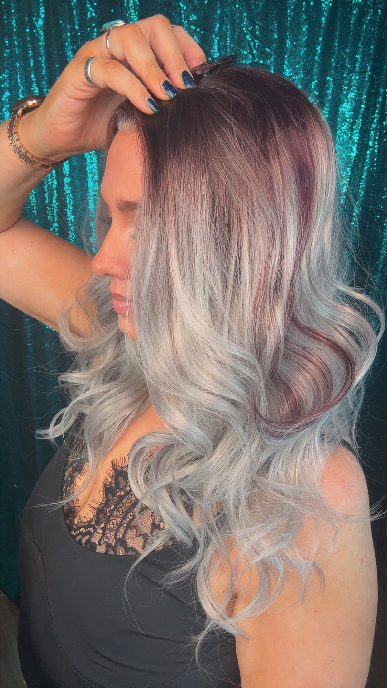 Louise Moonstone Mist | 13x4 Lace Front | Free Part  | 24 inches | 130% | Standard