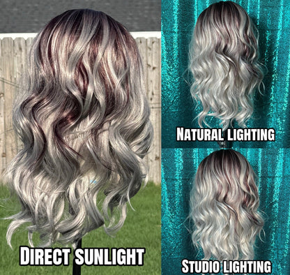 Louise Moonstone Mist | 13x4 Lace Front | Free Part  | 24 inches | 130% | Standard