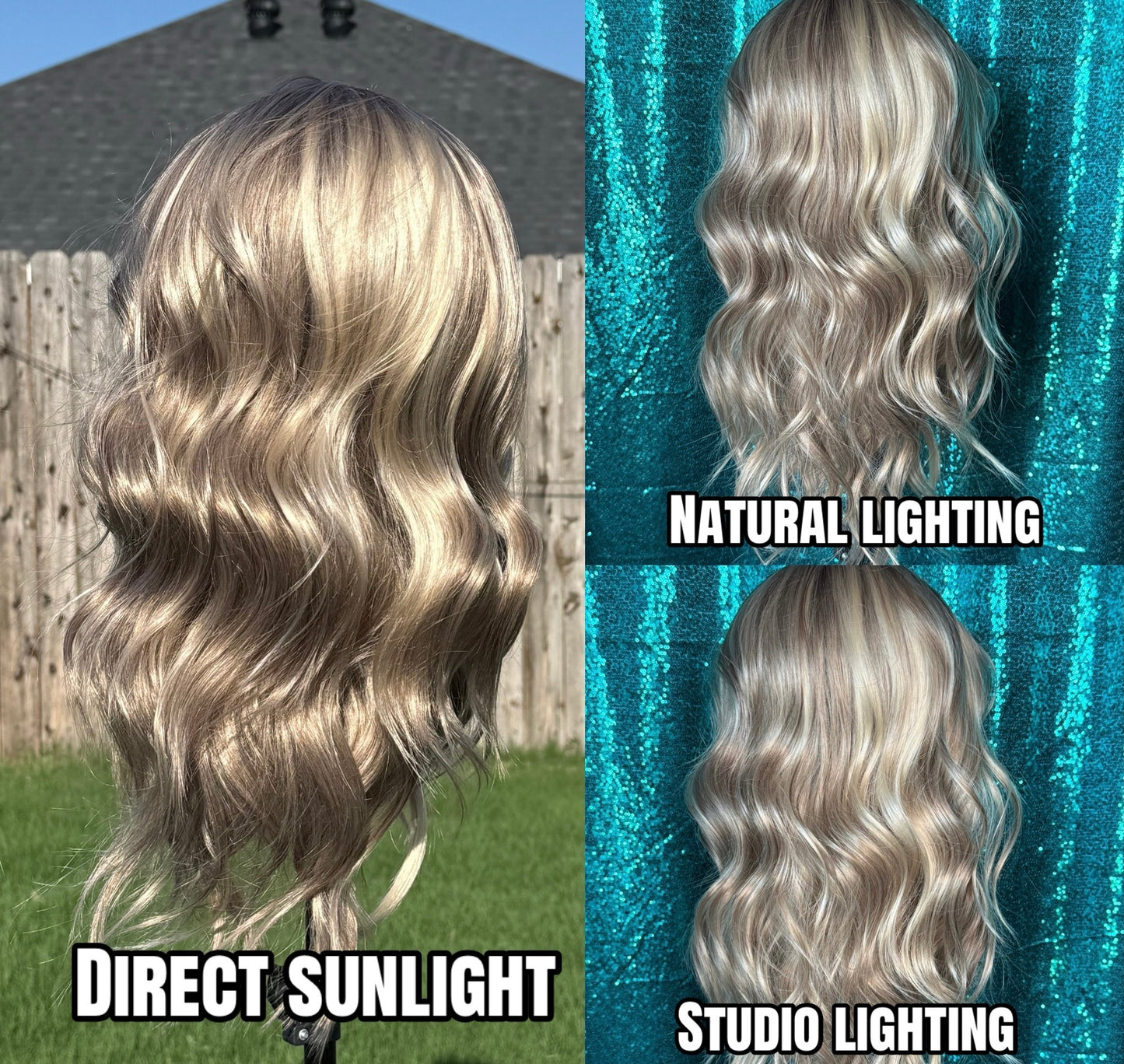 Willow Blonde Babe | 13 x 4 Lace Front | Free Part  | 24 in | 130 density | Standard