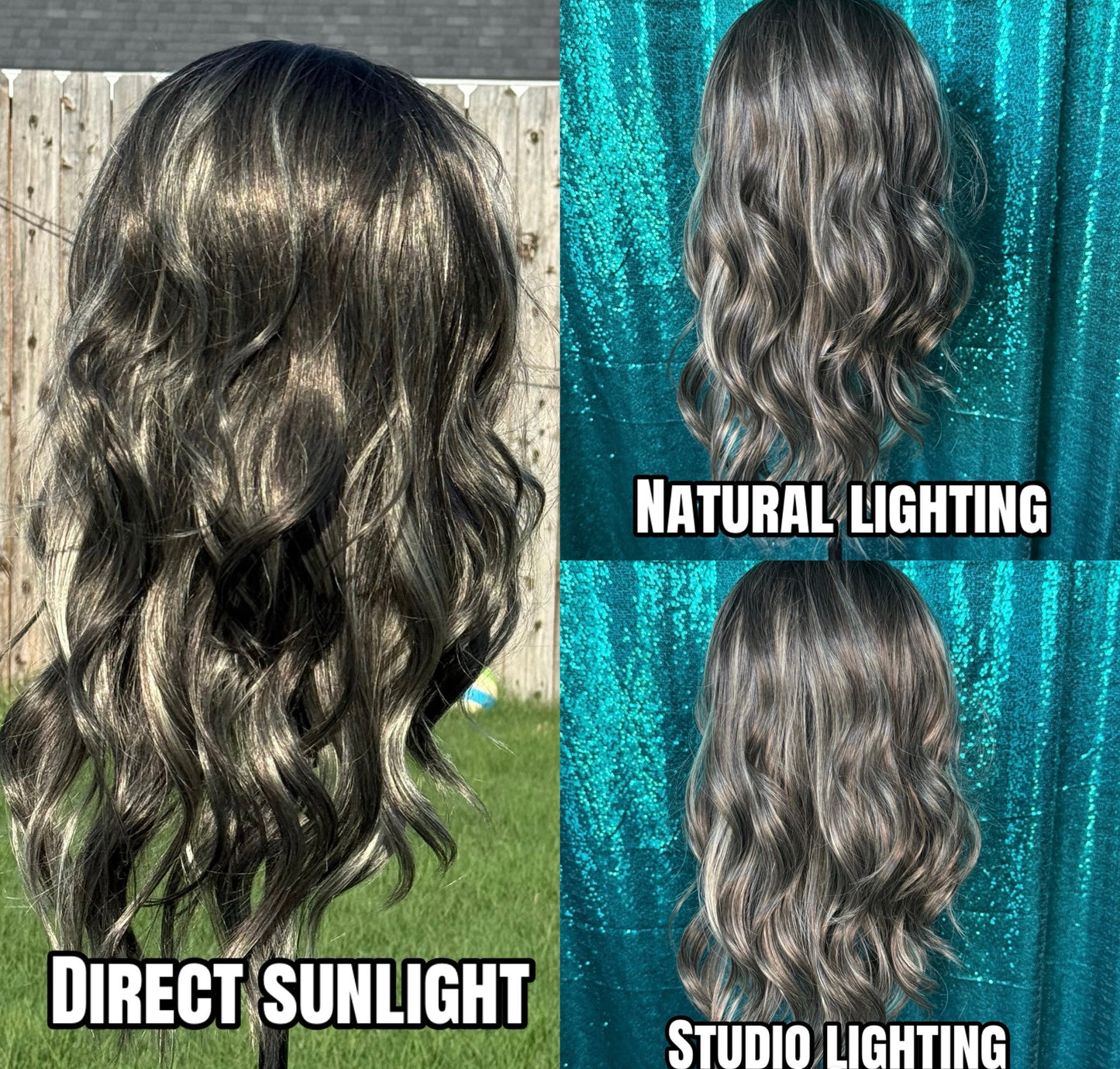 Thelma Silverado Smoke | 13x4 Lace Front | Free Part | 25 inches | 130 density Standard