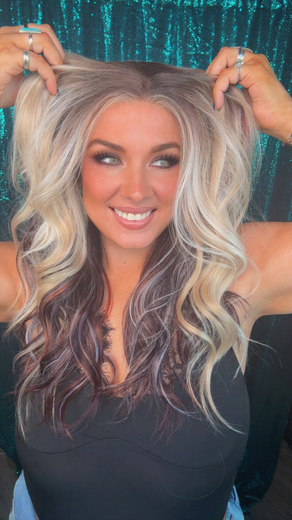 Skylar Painted Canyon | 13x4 Lace Front | Free Part | 130 % density  | 25 inches | Standard