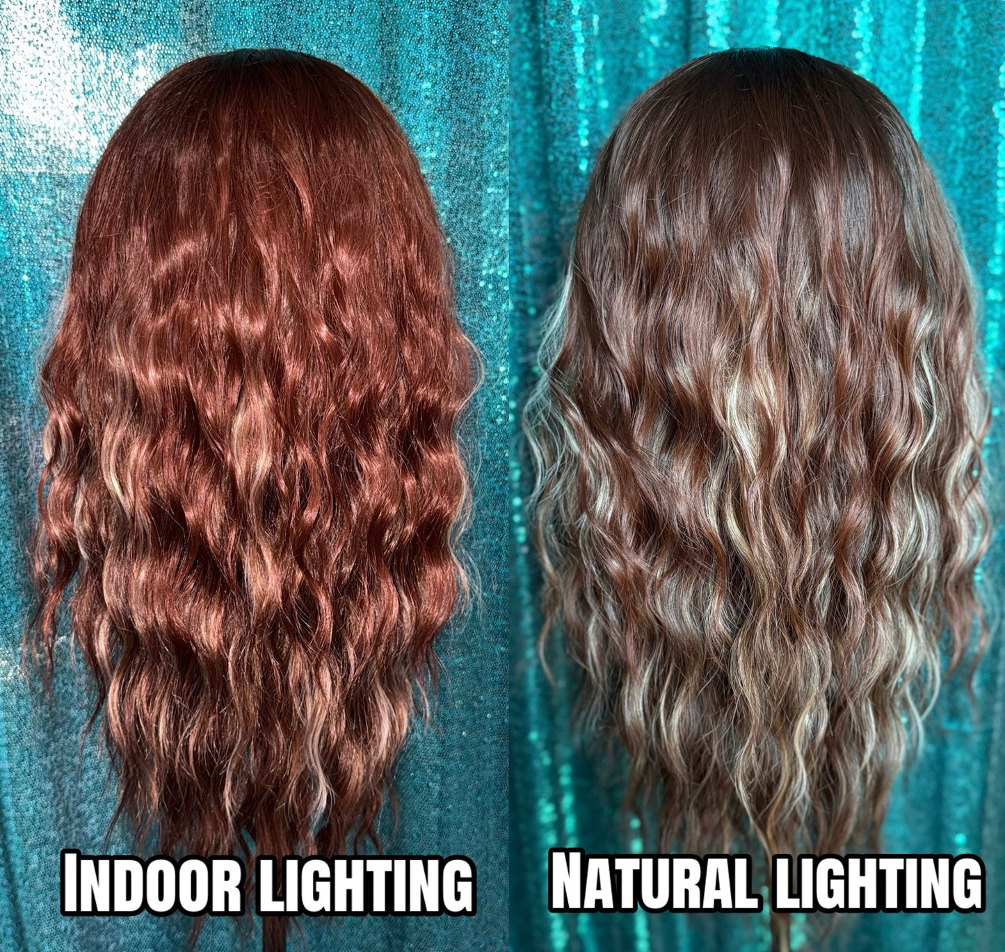 Maddie Crimson Honeycomb Large Size Synthetic Lace Front 13x4 Wig