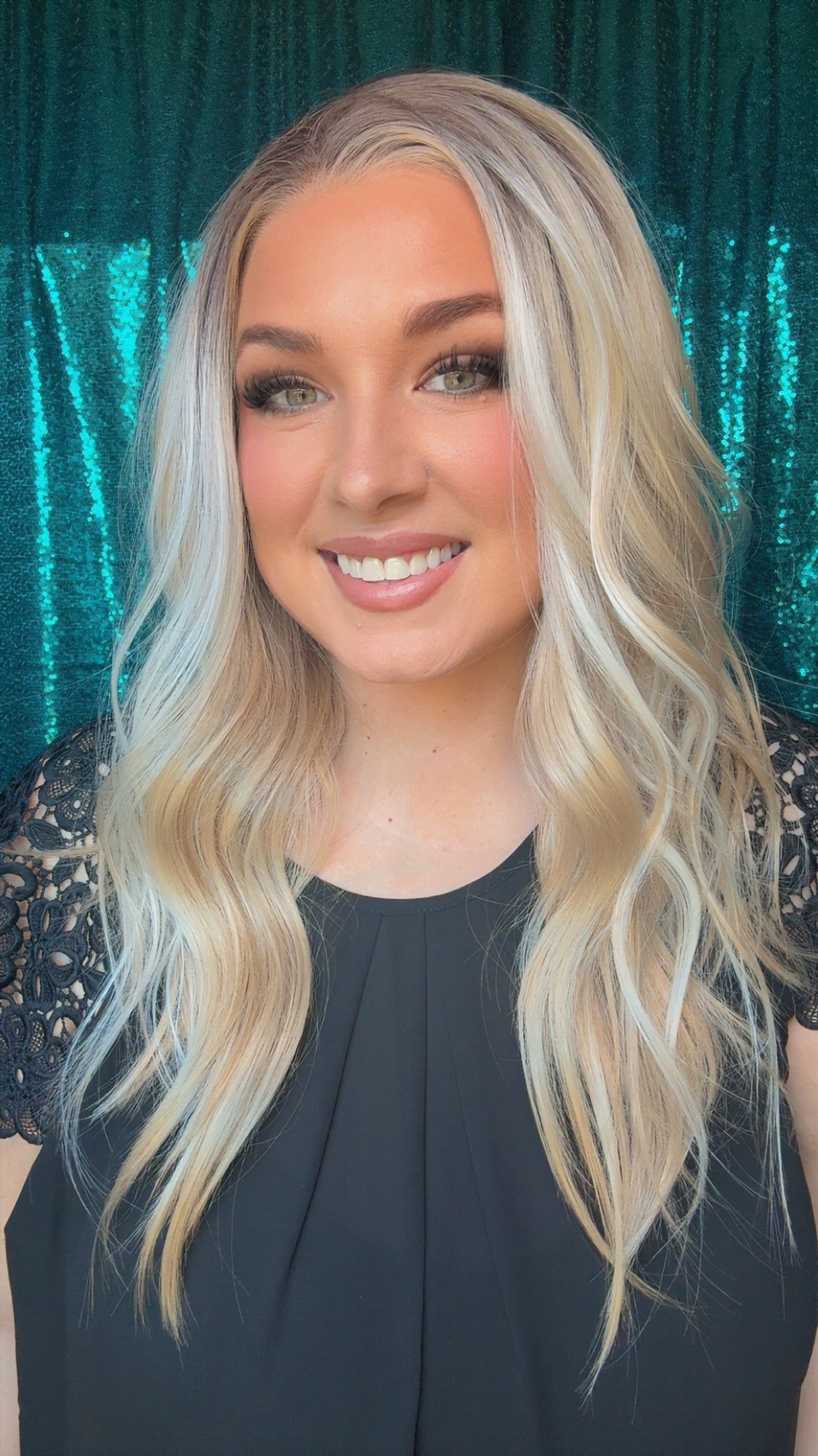 Everly Radiant Blonde Petite Size Synthetic Lace Front Wig 13x4