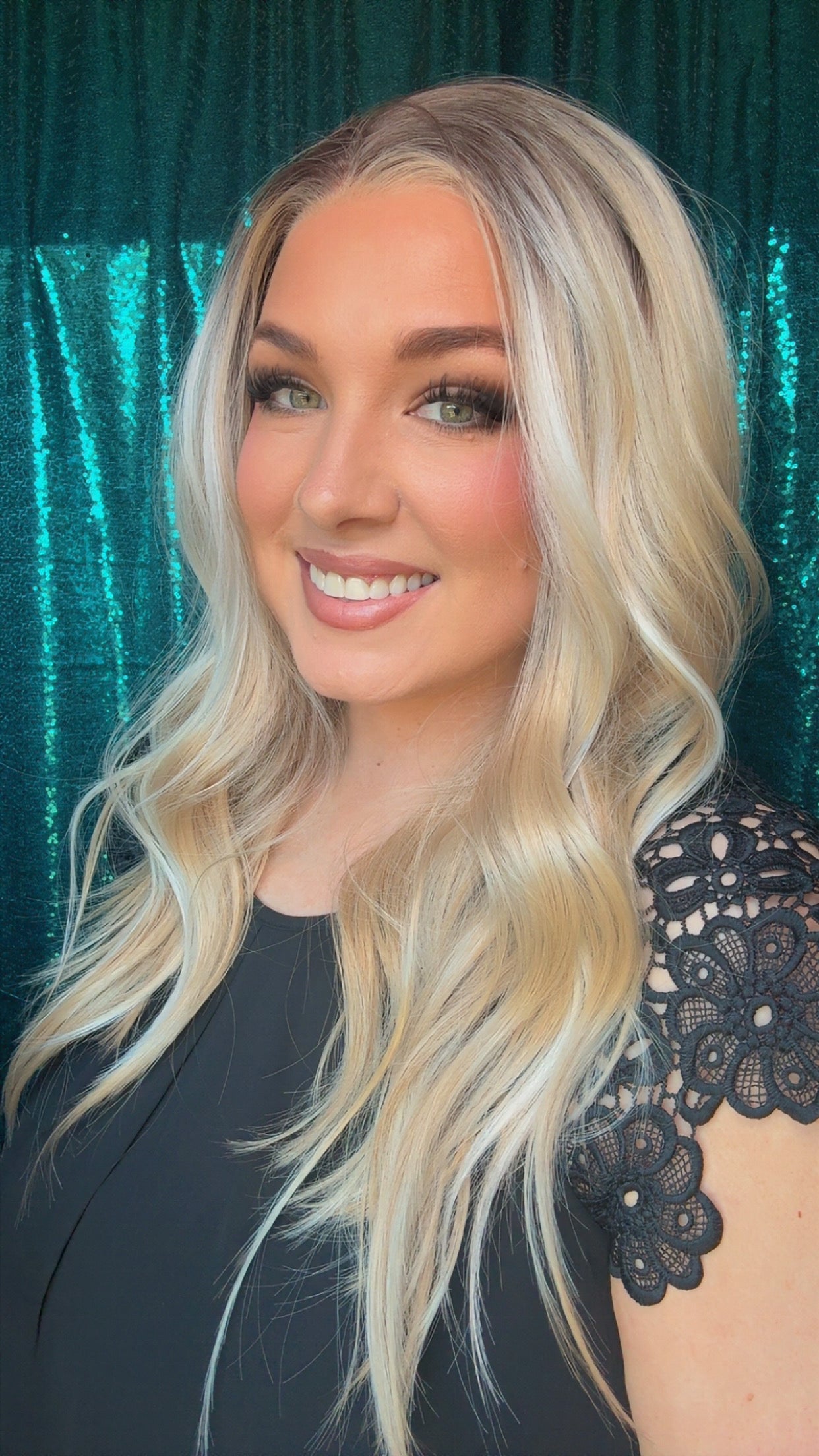 Everly Radiant Blonde LARGE  Size Synthetic Lace Front Wig 13x4