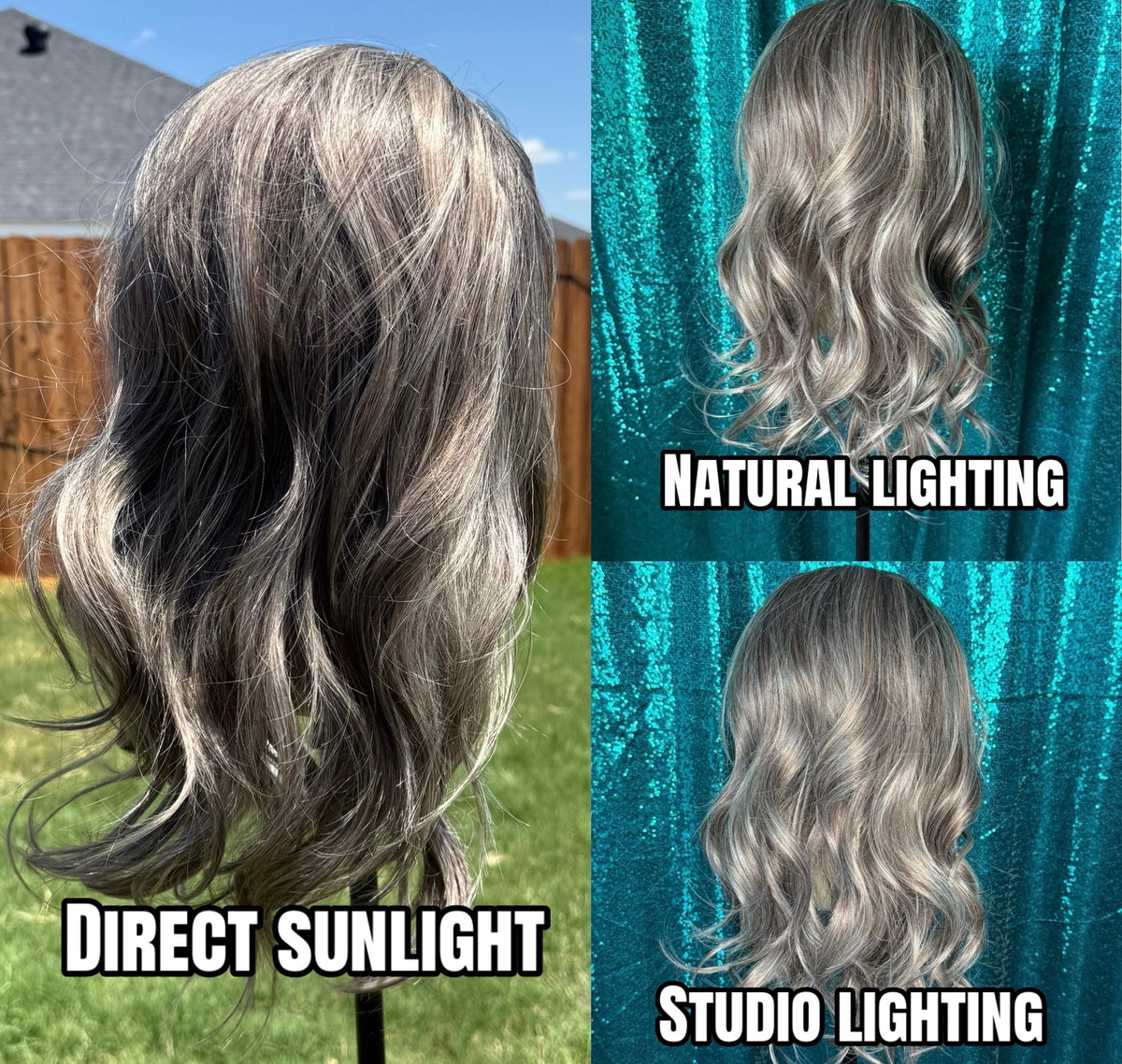 Isla Ivory Smoke |Lace: 13×4 Lace Front | Parting: Free Part | 22 inches
Density: 130% | Standard