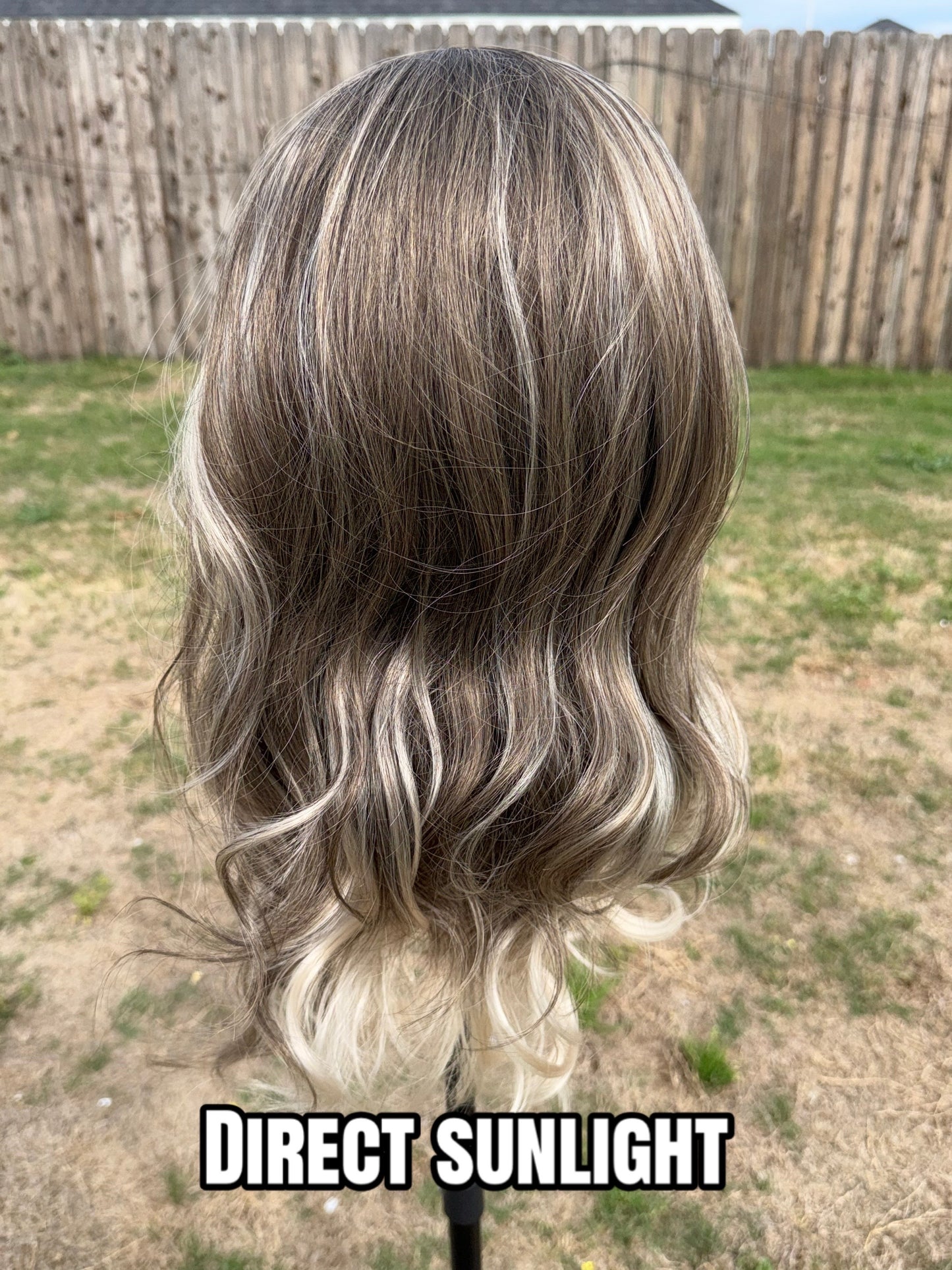 ALYSSA VANILLA SMOKE |Free Part | 13x3 Lace Front | 24 Inches |Medium