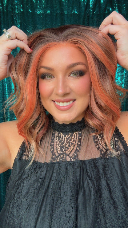 BAD REPUTATION RUSTIC FLAME |13x4 | Free Part | Lace Front | Medium