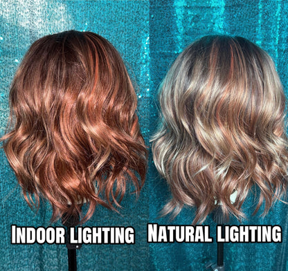 BAD REPUTATION RUSTIC FLAME |13x4 | Free Part | Lace Front | Medium