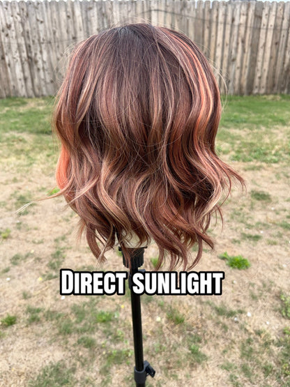 BAD REPUTATION RUSTIC FLAME |13x4 | Free Part | Lace Front | Medium