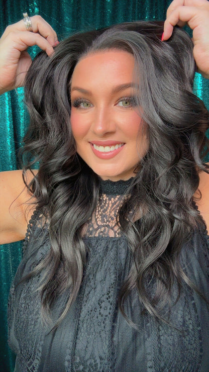 BELLA  MIDNIGHT MUSE |  13x4 Lace Front Synthetic Wig | 25” | Medium| Free Part