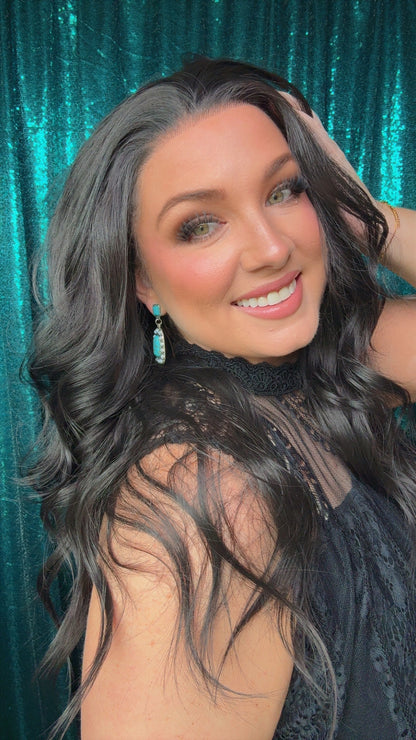 BELLA  MIDNIGHT MUSE |  13x4 Lace Front Synthetic Wig | 25” | Medium| Free Part