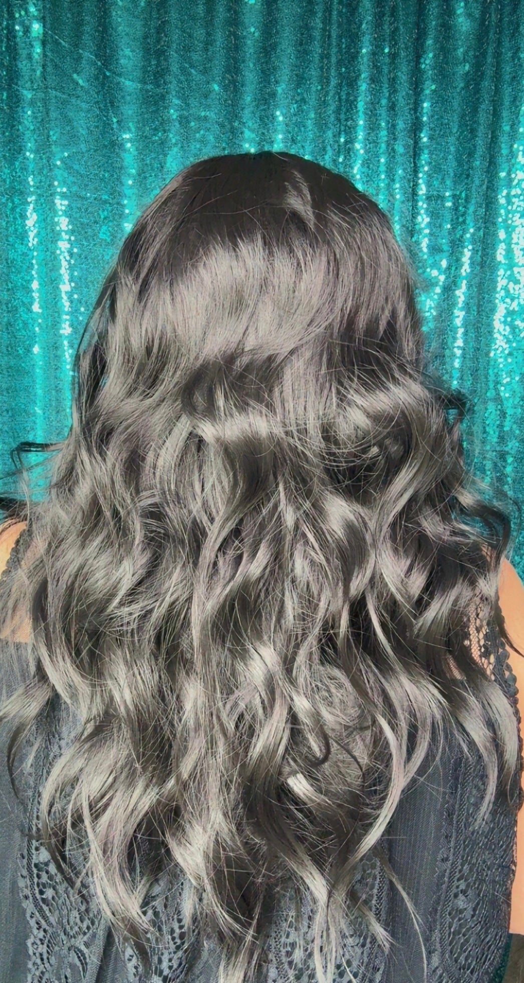 BELLA  MIDNIGHT MUSE |  13x4 Lace Front Synthetic Wig | 25” | Medium| Free Part