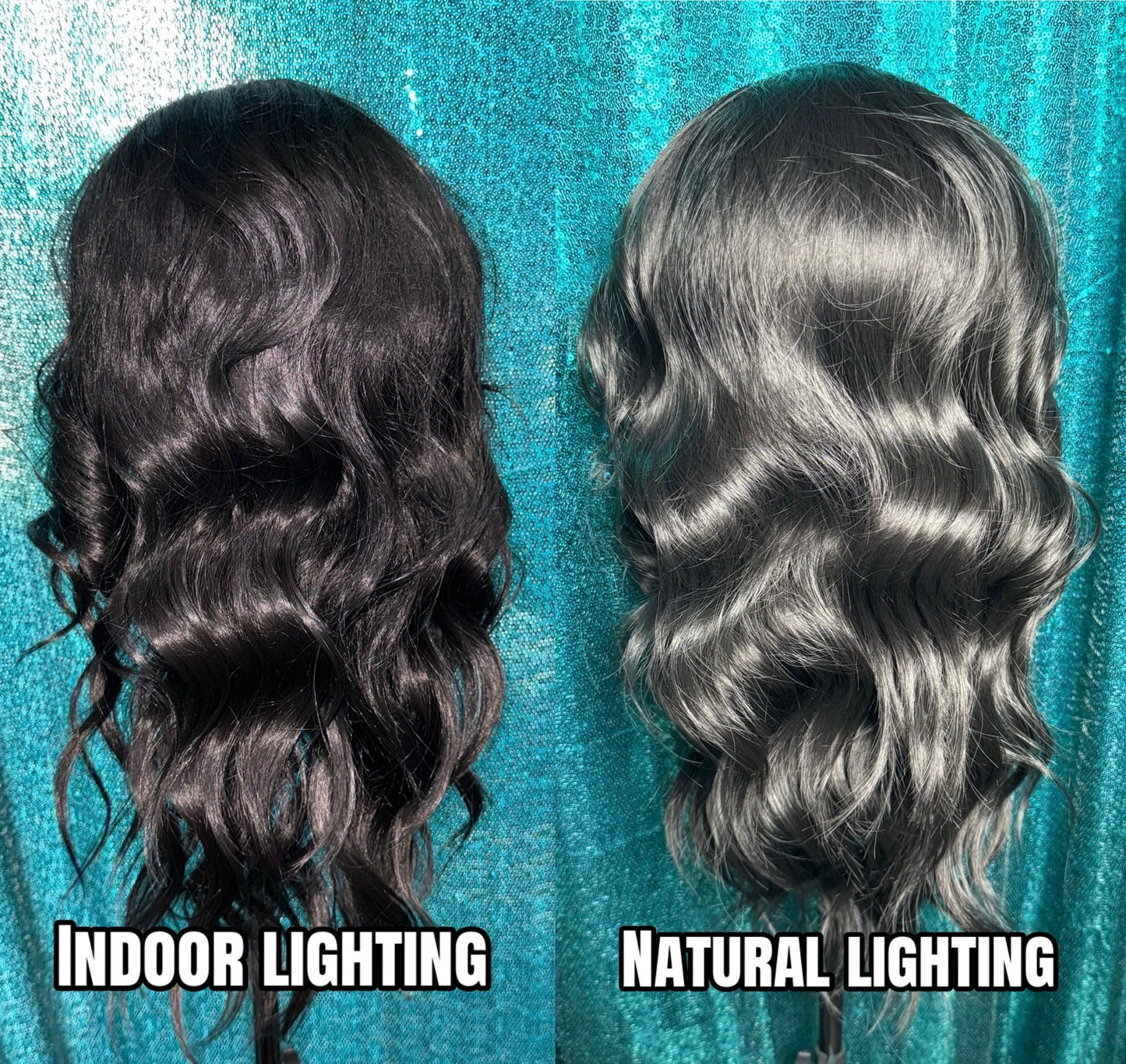 BELLA  MIDNIGHT MUSE |  13x4 Lace Front Synthetic Wig | 25” | Medium| Free Part