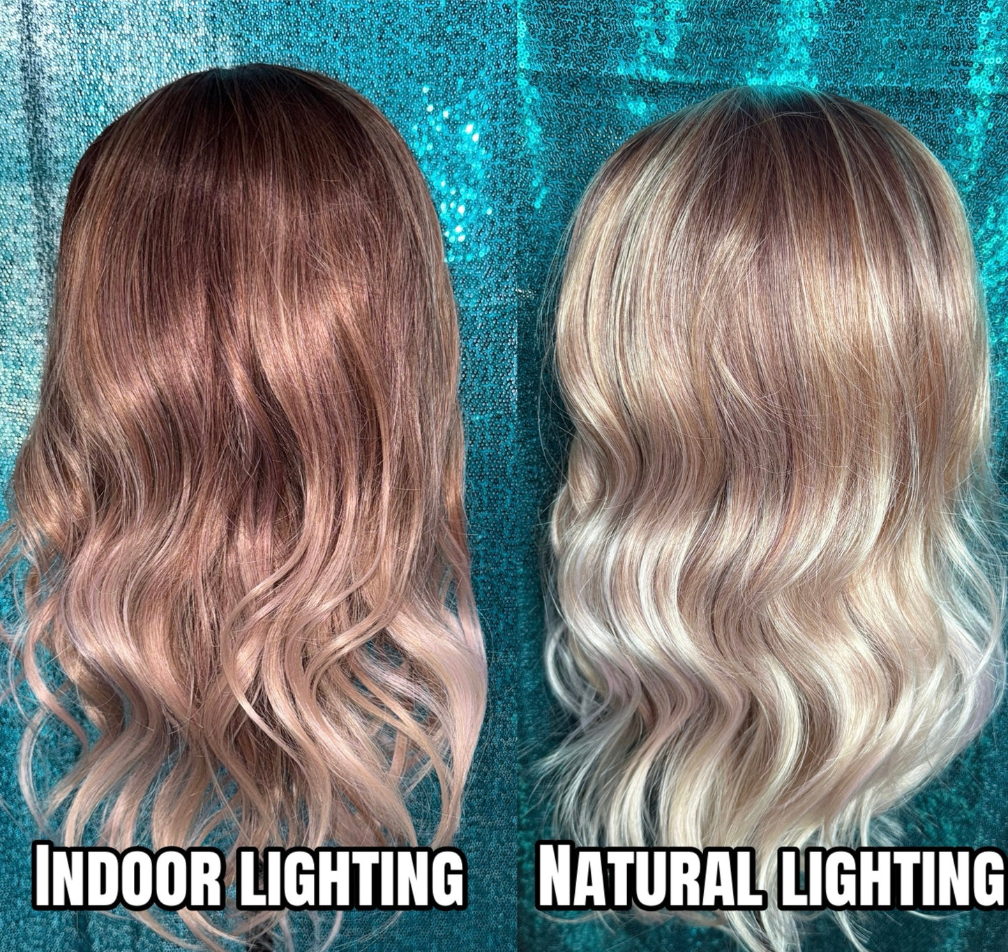 CATRINA PEACHWOOD ROSE| Medium | 13x4 | Free Part| 23” | Lace Front Wig