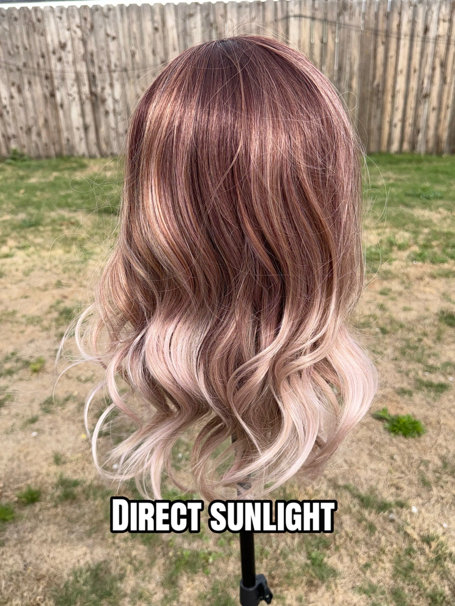 CATRINA PEACHWOOD ROSE| Medium | 13x4 | Free Part| 23” | Lace Front Wig