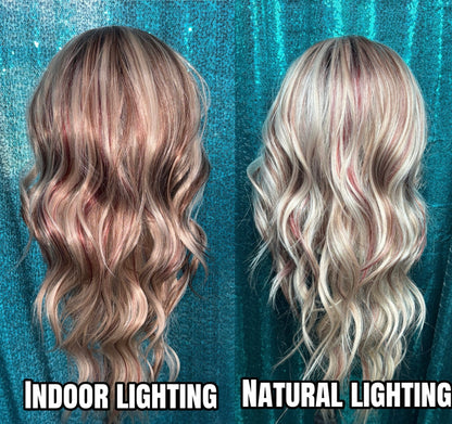 Oaklynn Wildfire Blonde

26” | 13x4 Lace Front | Free Part | Medium Cap