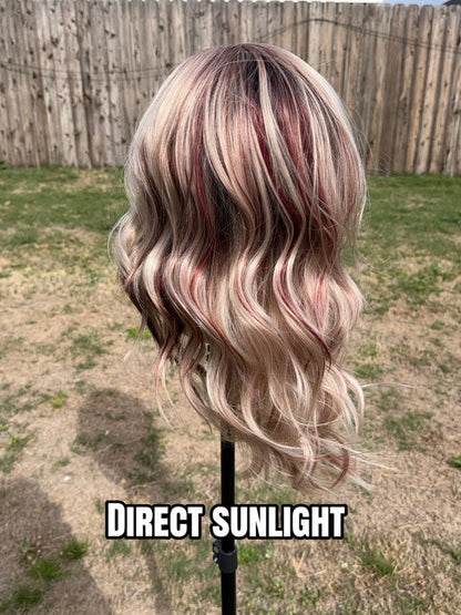 Oaklynn Wildfire Blonde

26” | 13x4 Lace Front | Free Part | Medium Cap