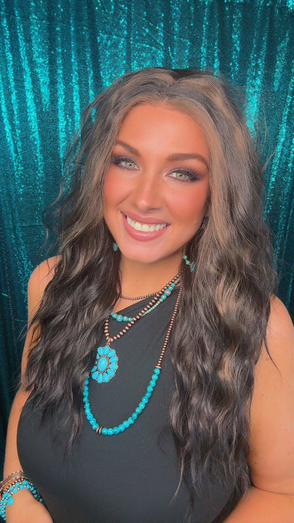Maddie Midnight Roast | 13x4 Lace Front | Free Part | 130 density | 26 inches | Large