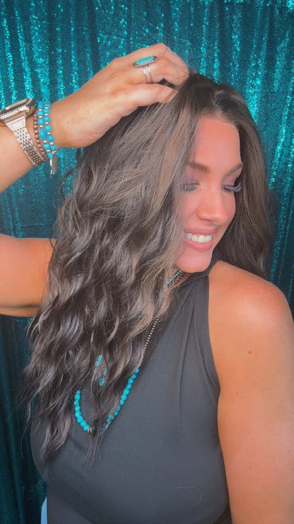 Maddie Midnight Roast | 13x4 Lace Front | Free Part | 130 density | 26 inches | Large