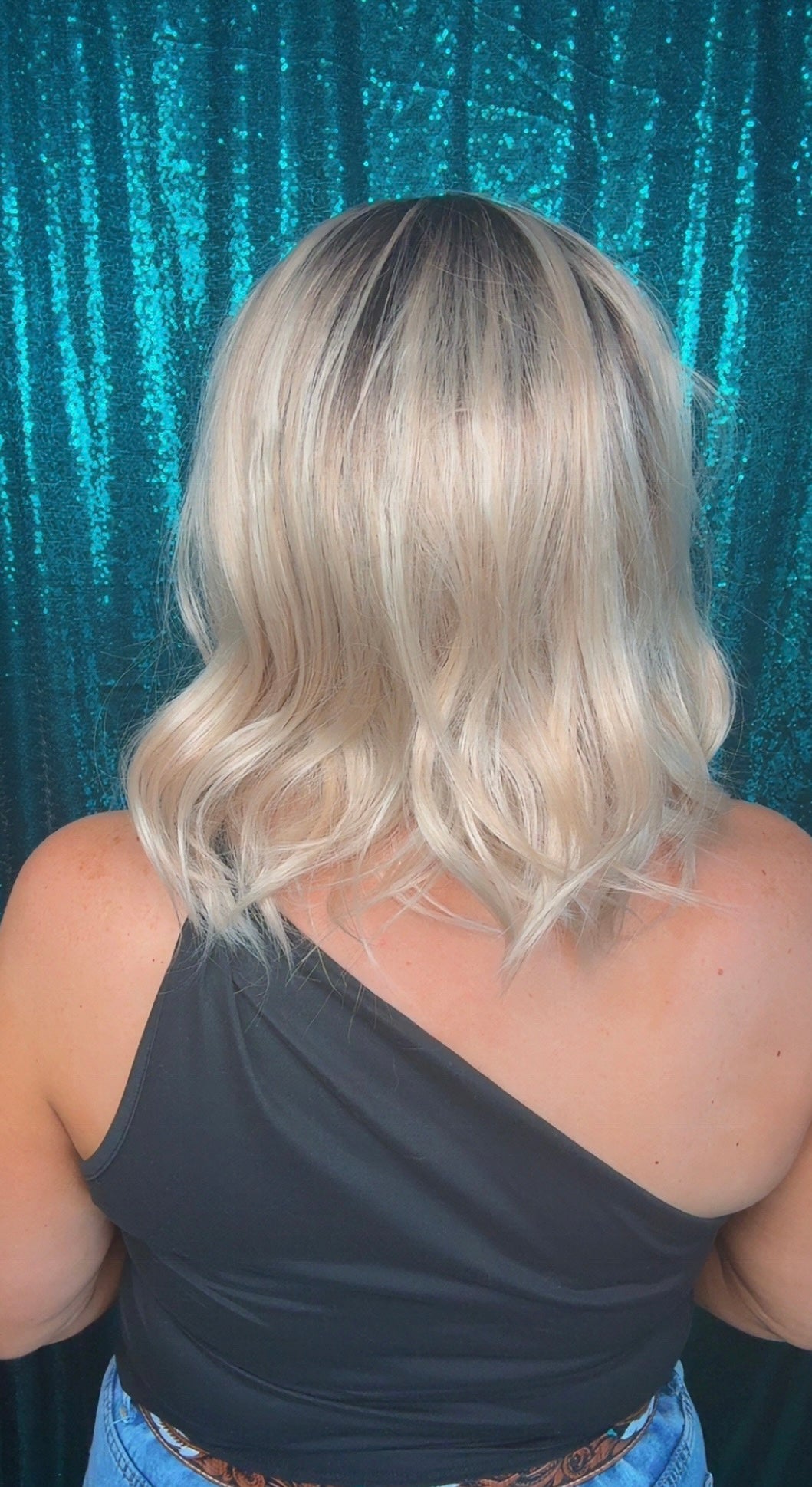 Olivia Southern Suede | 13x4 | lace Front | Free Part | 16 inches | 130 density | Standard