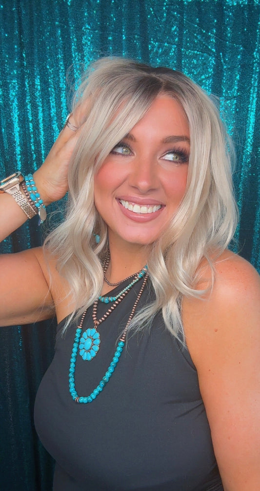Olivia Southern Suede | 13x4 | lace Front | Free Part | 16 inches | 130 density | Standard