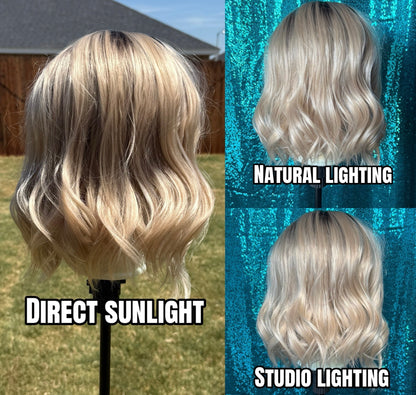Olivia Southern Suede | 13x4 | lace Front | Free Part | 16 inches | 130 density | Standard