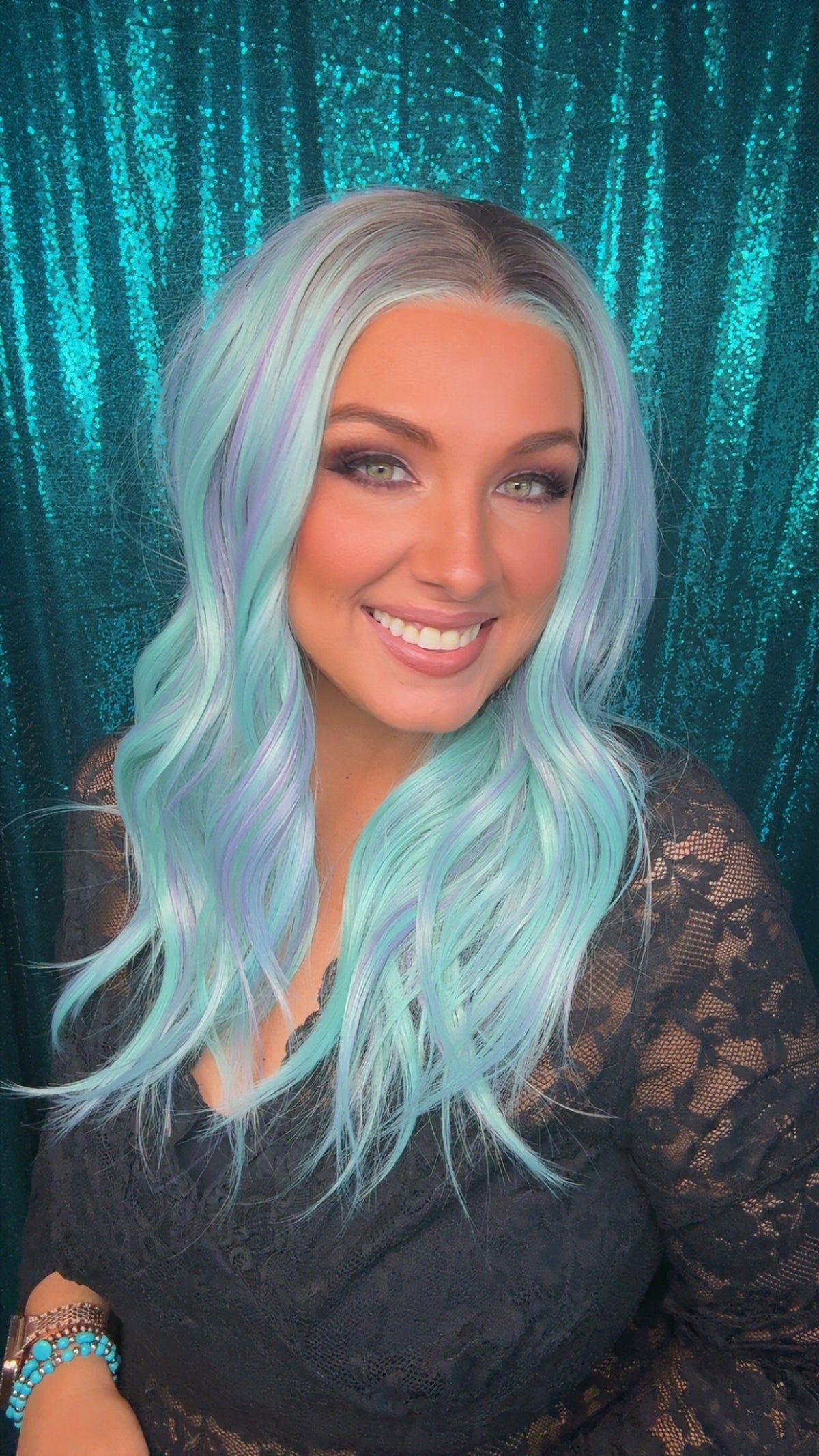 Cove Minted Mermaid | 13x4 Lace Front | |FreePart | 130 density | STANDARD