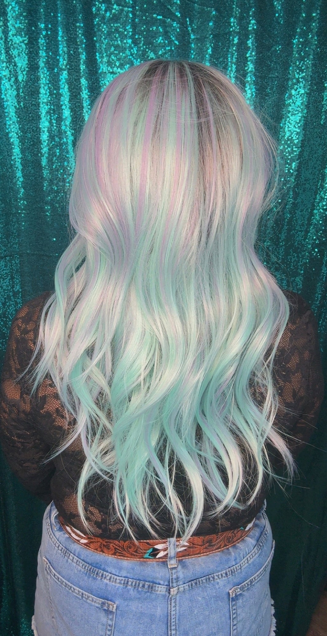 Cove Minted Mermaid | 13x4 Lace Front | |FreePart | 130 density | STANDARD