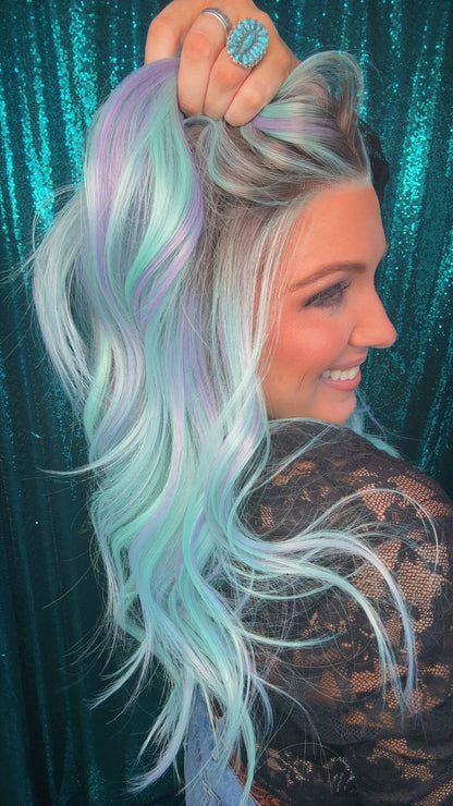 Cove Minted Mermaid | 13x4 Lace Front | |FreePart | 130 density | STANDARD