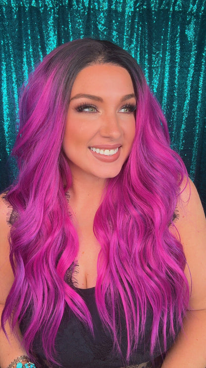 Karma Berry Crush | 13x4 Free Part Lace Front | 130 density | Petite