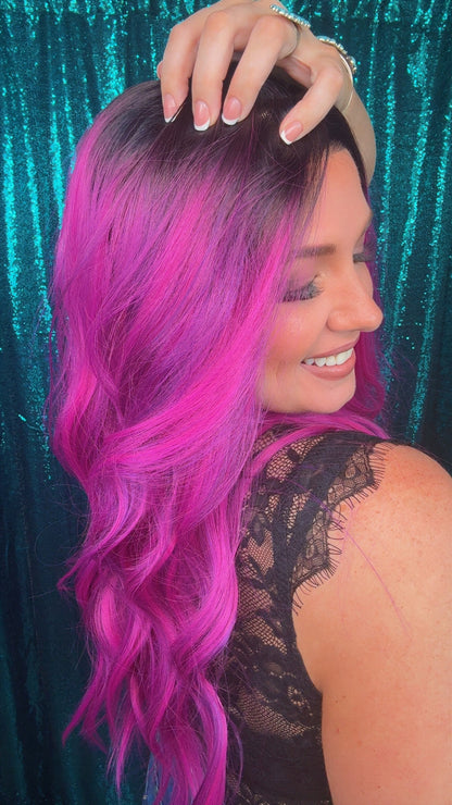 Karma Berry Crush | 13x4 Free Part Lace Front | 130 density | Petite