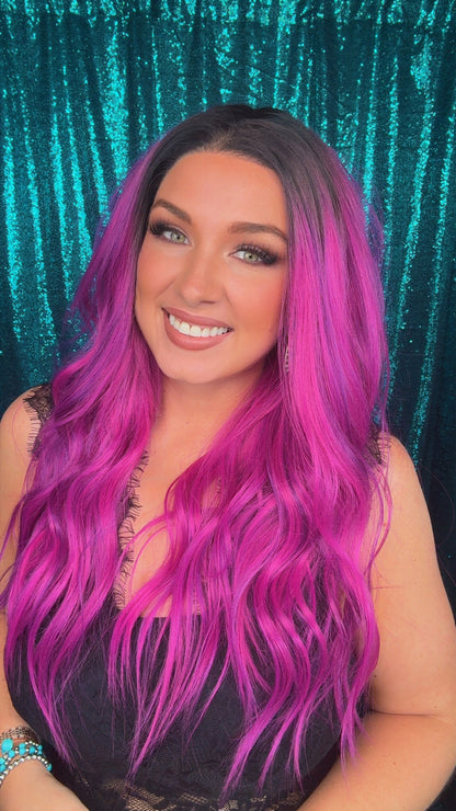 Karma Berry Crush | 13x4 Free Part Lace Front | 130 density | Petite